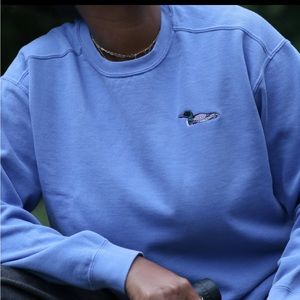 Loon embroidered sweatshirt